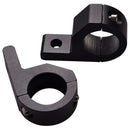 2pcs Roof Bars LED Light Bracket Roll Bar Clamps Tube Clamp for Roll Cage B