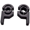 2pcs Roof Bars LED Light Bracket Roll Bar Clamps Tube Clamp for Roll Cage B