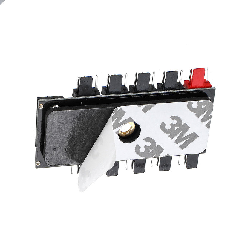 Computer Chassis 4pin Speed Temperature Control Cooling Fan PWM Fan Hub Speed Controller Support 8-way 10-way FAN