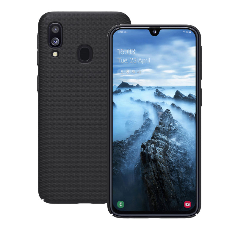 NILLKIN Frosted Shield Anti-scratch Anti-fingerprint Hard PC Protective Case for Samsung Galaxy A40 2019