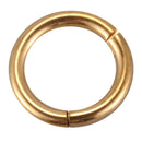 titanium metal Septum Clicker Nose Ring Hinge Segment Ear Helix Tragus Ring D1H1
