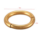 titanium metal Septum Clicker Nose Ring Hinge Segment Ear Helix Tragus Ring D1H1