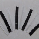 4xSilicone Blades+4xBrushes Replacement for Neato Botvac 70e 75 80 85 all D C9A7