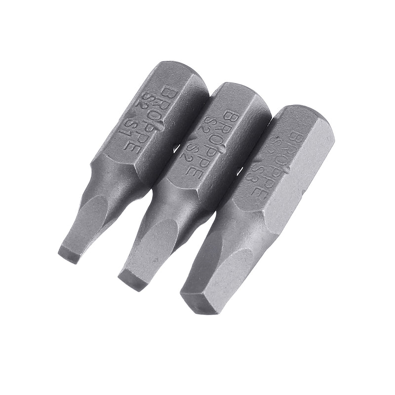 BROPPE 44Pcs S2 Screwdriver Bit Set Phillips Slotted Torx Hex Screwdriver Bits with Extension Rod 1/4 Inch Hex Shank