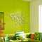 24PCS Circle 3D DIY Home Decor TV Wall Sticker Decoration Mirror Wall Stickers