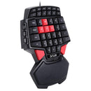 Delux T9 Gaming Keyboard 47 Keys One-hand Wired USB Keypad Double space Bar