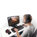 Delux T9 Gaming Keyboard 47 Keys One-hand Wired USB Keypad Double space Bar