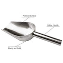 Ice Scoop and Ice Tongs (3 Pack), Stainless Steel Serving Tongs and Food Sc O5D5