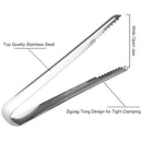 Ice Scoop and Ice Tongs (3 Pack), Stainless Steel Serving Tongs and Food Sc O5D5