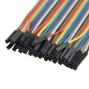 3X 40pcs 10cm Male To Female Dupont Wire Jumper for Arduino Breadboard W2E2 X2A6