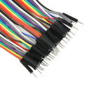 3X 40pcs 10cm Male To Female Dupont Wire Jumper for Arduino Breadboard W2E2 X2A6