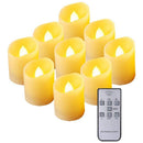 Flameless Candles,Newest Remote Control LED Flickering Candles Battery Oper
