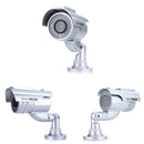 Bakeey Solar Powered Indoor Outoodr Dummy CCTV Simulation Security IP Camera with LED Flash Surveillance Seguridad