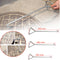 50/60/70cm Carbon Steel Manhole Sewer Cover Hook Clasp Handle Tool Anti-rust
