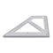 Woodworking 45/90 Degree Triangle Ruler Carpenter L Square Marking Ruler Angle Ruler