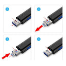 5-in-1 Multifunctional OTG Card Reader Micro-SD / SD Card / USB Reader Supp