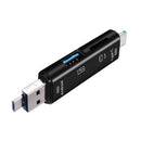 5-in-1 Multifunctional OTG Card Reader Micro-SD / SD Card / USB Reader Supp