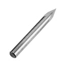 Drillpro 5pcs 6mm Shank 0.1mm Tip 45 Degree Tungsten Steel Engraving Bit CNC Tool