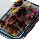 64pcs Dry Flies Bass Salmon Trouts Flies Nymph and Streamer Fly Fishing flieL1Y4