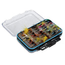 64pcs Dry Flies Bass Salmon Trouts Flies Nymph and Streamer Fly Fishing flieL1Y4