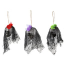 Hanging Witch Prop Animated Skeleton Ghost Scary Yard Outdoor Halloween Dec