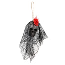 Hanging Witch Prop Animated Skeleton Ghost Scary Yard Outdoor Halloween Dec