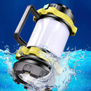 IPRee 850LM LED+T6 USB Light 4 Modes HandHeld Emergency Lantern Flashlight Spotlight Outdoor Camping