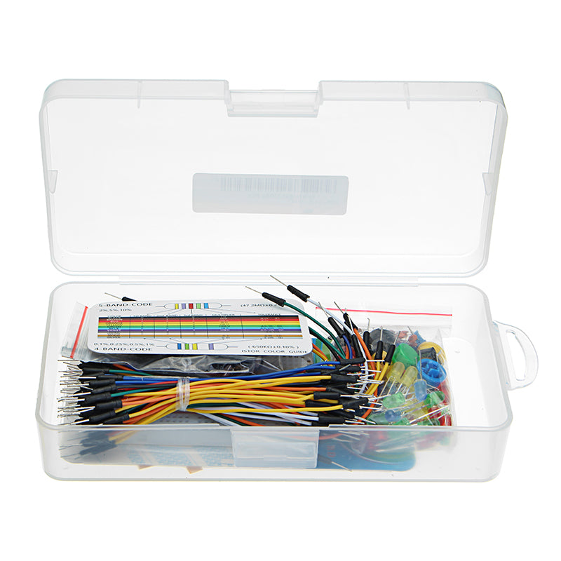 Resistor Buzzer Breadboard LED Dupont Cable Electronic Element Starter Kits