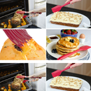 10PCS Silicone Kitchen Utensils Heat Resistant Cooking Bake Spoon Tool for BBQ Non-stick Spatula Shovel