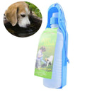 Portable Pet Travel Water Dispenser,Dog Feeding Water Bottle 17oz(Blue) N9J7