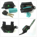 Poop Bag Dispenser, Dog Poop Bag Holder Leash Attachment - Walking, Running X8Q3