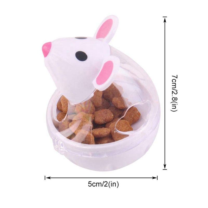 Pet IQ Treat Ball, Tumbler Interactive Food Dispensing Feeder, Slow Chewing G8X6