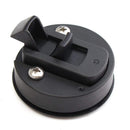 4Pcs Round Black Flush Pull Slam Latch for RV Boat Marine Deck Hatch Door R R6S3