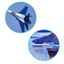 43CM EPP Foam Hand Throw Airplane Fighter Launch Glider Plane Kids Fun Toy Gift