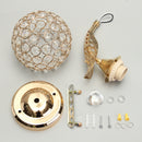 E27 Modern Crystal Wall Light Living Room Corridor Balcony Lamp 220V