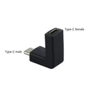 90 Degree Angle Converter Adapter USB 3.1 Type C Male To Female USB-C Conve