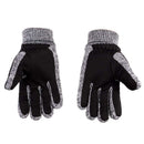 Men's Winter Leather GlovesThick Warm Fleece Windproof Gloves Cold Proof Th