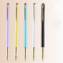 HERO 3319 Colorful Fountain Pen 0.5mm Fine Nib Calligraphy Writing Signing Ink Pens Office School Supplies Stationery Gifts for Students Friends Families