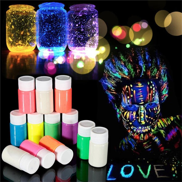 DIY Graffiti Paint Luminous Tape Painted Waterborne Noctilucan Pigment Acrylic Glow in the Dark Par