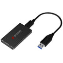mSATA to USB 3.1 5Gbps SSD Enclosure Adapter Case with USB Type C Interface