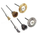 36Pcs Steel Wire Brush Polishing Wheels Set Kit for Rotary Tool Drill Bit 3