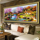 5D DIY Diamond Painting Full Square Drill Dream Home Embroidery for Wall De