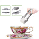 Mini Appetizers Tongs 4-Inch Serving Tongs Set of 4 Stainless Steel Mini Su