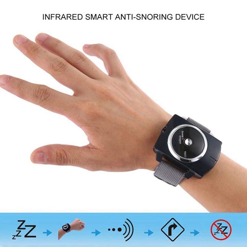 Anti Snoring Device,Intelligent Anti Snore Wristband, Stop Sleeping Snoring
