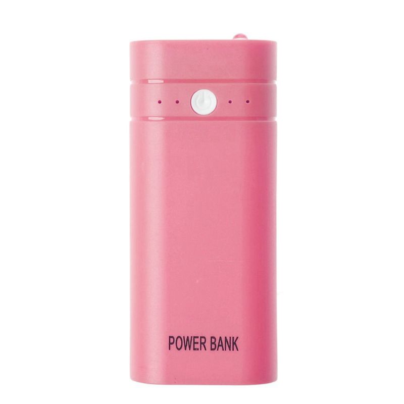 5600mAh Mini USB Port 2x 18650 Battery Charger Holder Power Bank Box Shell  O8X5