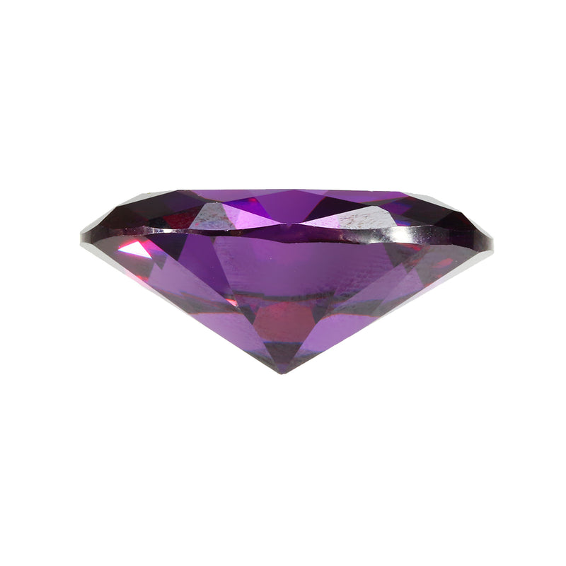 28.35ct 20x15mm Purple Oval Elliptical Cut Gemstone VVS AAA Jewelry Loose Gems Decorations