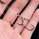 Ready Tied Chod Rigs - Carp Pop Up Stiff Rig Coarse Fishing Barbless Hook S Q7A5