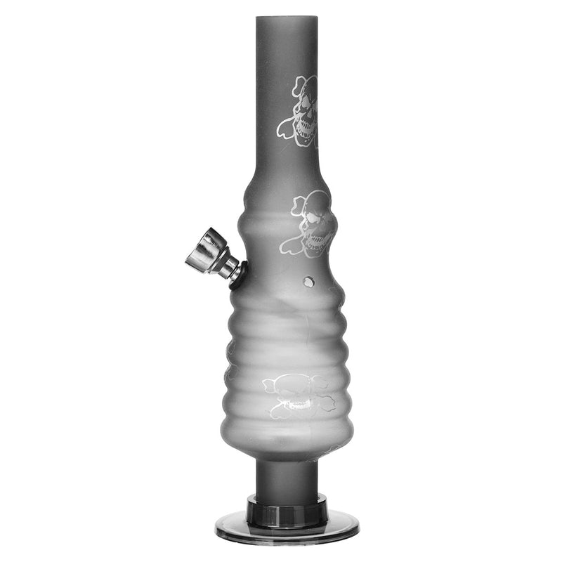 Multifunction Leaf Printing Acrylic Big Water Pipes