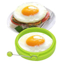 Nonstick Silicone Egg Ring Pancake Mold, Round Egg Rings Mold Pancake Mold