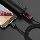1M(3.28ft) Micro-USB Data Charging LED Digital Voltage and Current Display